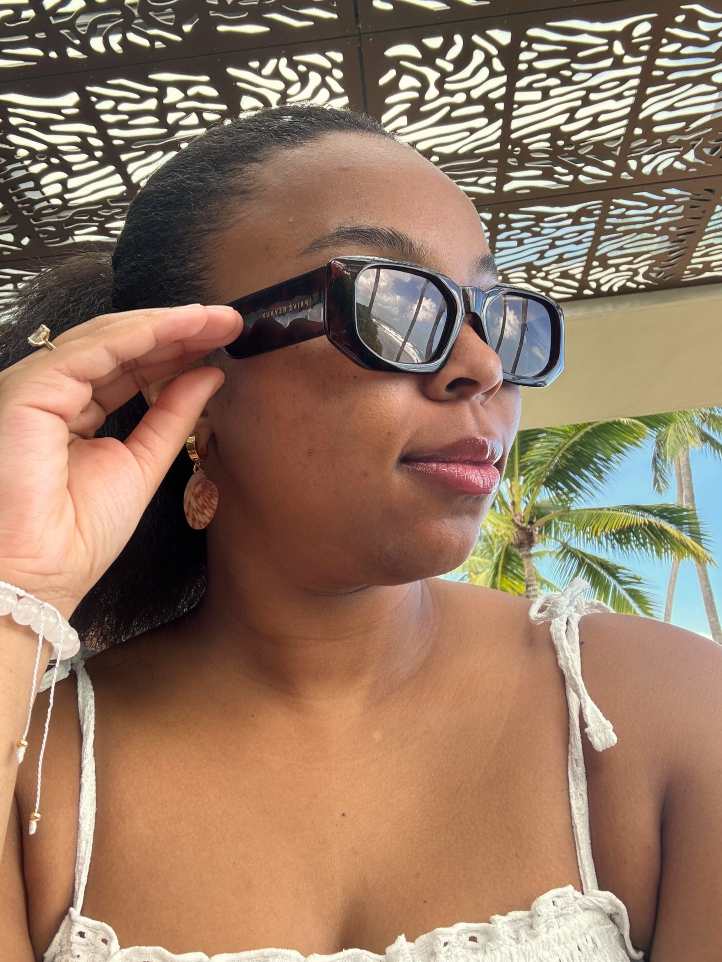 Dainty Gold Mermaid Earrings