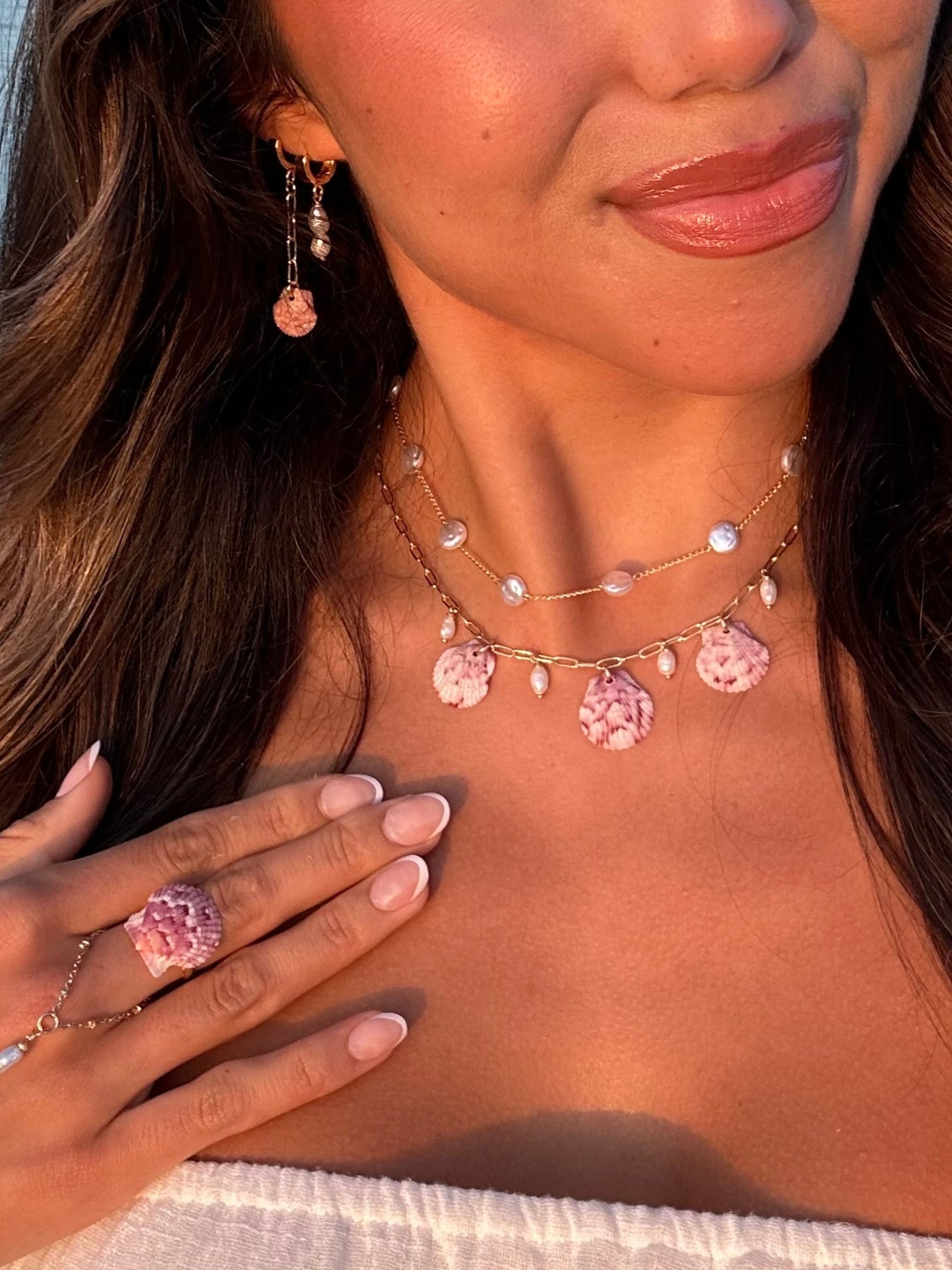 Dainty Gold Mermaid Dangle Earrings