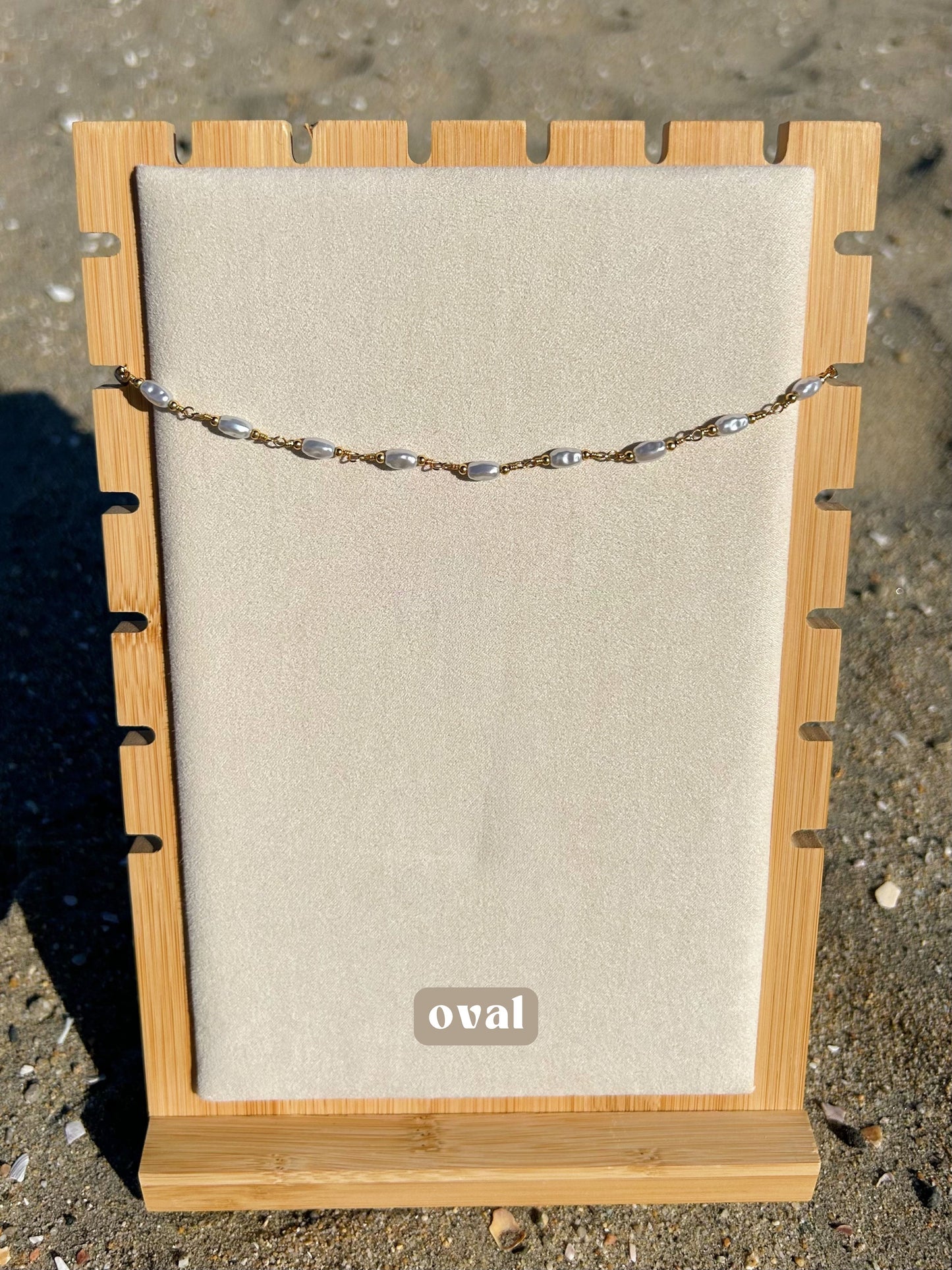 Dainty Gold Mermaid Pearl Layering Chain