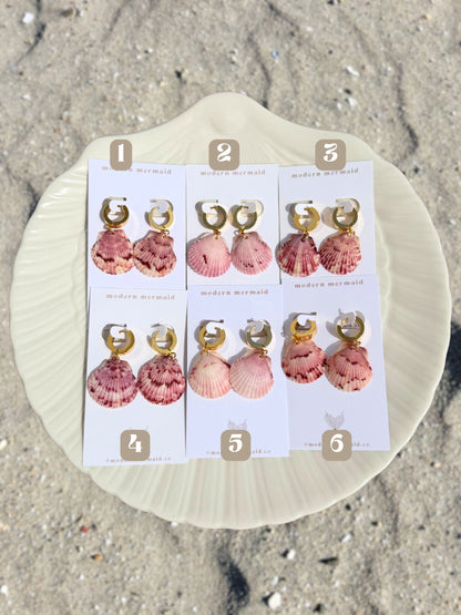 Dainty Gold Mermaid Earrings