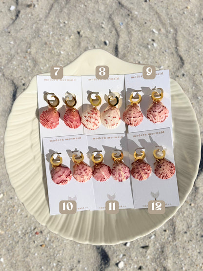 Dainty Gold Mermaid Earrings